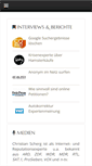 Mobile Screenshot of christianscherg.com